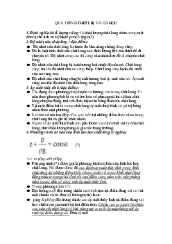 Quá trình thiết bị và cơ học