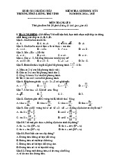 Đề cuối học kỳ 1 Toán 9 năm 2024 – 2025 trường THCS Lương Thế Vinh – Đà Nẵng