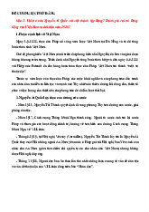 Đề cương môn Lịch sử Đảng - trường đại học Kiến trúc.