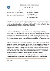 Bài Thi Giữa Kỳ: Tiếng Anh Thương Mại 2 | Trường Đại học Thương Mại