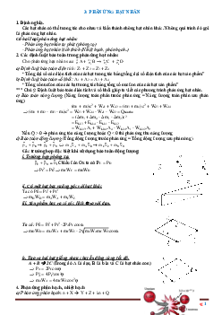 Phương pháp giải toán Phản ứng hạt nhân vật lí 12