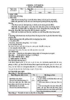 Giáo án vật lý 11 học kỳ 2 phương pháp mới