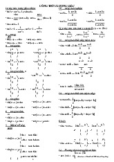 CÔNG THỨC LƯỢNG GIÁC 11-DA: Tổng Hợp Công Thức Cơ Bản và Đặc Biệt Môn Toán kinh tế |Trường Đại học Kinh Tế - Luật, Đại học Quốc gia Thành phố Hồ Chí Minh