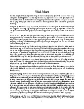 Walmart: Từ Đối Đầu Đến Hợp Tác Trong Chuỗi Cung Ứng Môn Toán thống kê | Trường Đại học Huế