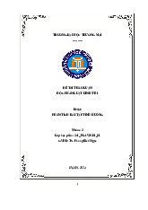 Phân Tích Bài Tập Tình Huống | Bài thảo luận luật kinh tế