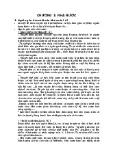 Đề cương giữa kì: nguồn gốc và bản chất nhà nước | Pháp Luật Đại Cương | Trường Đại học Hà Nội