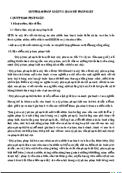 Lý thuyết Chương 3 - Pháp luật đại cương | Trường Đại học Ngoại ngữ, Đại học Đà Nẵng