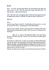 Bài thi cuối kỳ môn lịch sử Đảng –Trường Đại học Hoa Sen