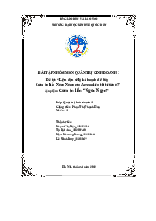 Liệu đâu sẽ là kế hoạch để đưa Cơm ăn liền Ngon Ngon của Acecook ra thị trường? | Tiểu luận môn Quản trị kinh doanh