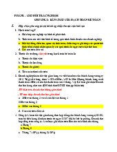 BT NLKT - Câu hỏi trắc nghiệm về Hạch toán kế toán (Chương 1). Môn Nguyên lí kế toán (NLKT) | Đại học Trường Đại học Phenika.