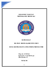 Biện Pháp Bảo Vệ An Toàn TMĐT Của VinID | Bài thảo luận Thương mại điện tử căn bản