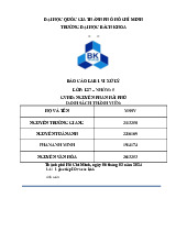 Báo cáo LAB1 VXL Nhóm 5 L27 - Thí Nghiệm Chương Trình Cơ Bản | Môn: Vi xử lý - Trường: Đại học Bách khoa Thành phố Hồ Chí Minh