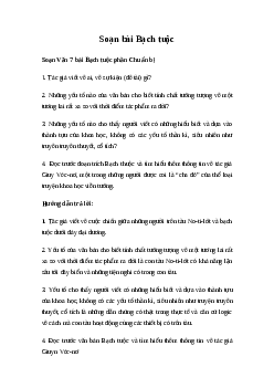 Soạn bài Bạch tuộc | Ngữ văn 7 sách Cánh diều