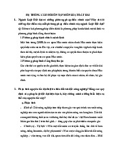 Câu hỏi ôn tập Môn Luật đất đai | Trường Đại học Luật Hà Nội