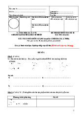 Đề thi môn hoá hữu cơ kết thúc học kì 2 năm học 2022-2023 | Đề thi Hoá hữu cơ | Trường Đại học khoa học Tự nhiên