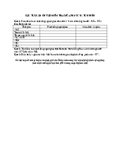 Câu tự luận ôn tập kiểm tra giữa HKI Lịch sử 12