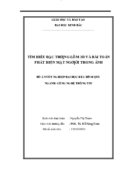Tiểu luận: tìm hiểu đặc trưng của lõm 3d và bài toán phát hiện mặt người trong ảnh