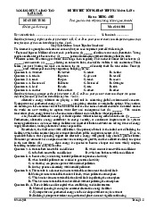 Đề thi thử tốt nghiệp THPT 2025 môn tiếng Anh sở GD&ĐT Lạng Sơn