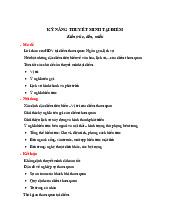 KỸ NĂNG THUYẾT MINH TẠI ĐIỂM VÀ TRÊN TUYẾN: HƯỚNG DẪN CHI TIẾT