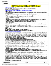 Quy tắc đánh trọng âm trong tiếng Anh - Tổng hợp lý thuyết và bài tập vận dụng | Trường Đại học Ngoại ngữ - Tin học Thành phố Hồ Chí Minh