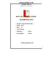 Báo cáo Thực tập Mạch Khuếch Đại Âm Tần | Thực tập cơ bản | Trường Đại học Bách Khoa Hà Nội