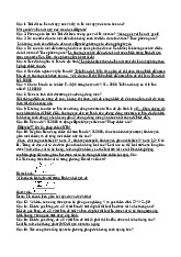 Tài liệu ôn tập Môn Trắc địa đại cương  Đại học Xây Dựng Hà Nội