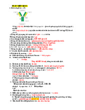 Tóm tắt kiến thức và kháng thể trong miễn dịch môn Miễn dịch học | Trường Đại Học Y Dược Thái Bình