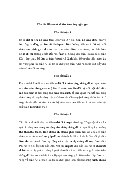 Văn mẫu lớp 10: Tóm tắt tác phẩm Hê-ra-clét đi tìm táo vàng (5 Mẫu) | Cánh diều