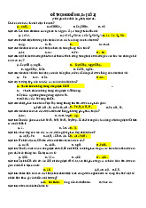 Hóa học Toán cao cấp | Trường Đại học Kinh tế – Luật, Đại học Quốc gia Thành phố Hồ Chí Minh