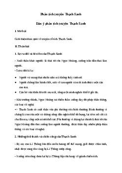 Văn mẫu lớp 6: Phân tích truyện cổ tích Thạch Sanh | Kết nối tri thức