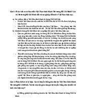 Đề cương Môn Tư tưởng Hồ Chí Minh | Đại học Bách Khoa Hà Nội