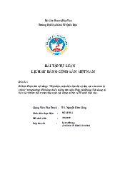 Phân tích nội dung: "Toàn dân, toàn diện, lâu dài và dựa vào sức mình là chính" trong đường lối kháng chiến chống thực dân Pháp của Đảng - Lịch sử Đảng Cộng Sản Việt Nam| Đại học Kinh Tế Quốc Dân