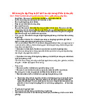 Đề cương ôn tập Pháp luật Việt Nam đại cương (Phần lý thuyết) có đáp án - Học Viện Kỹ Thuật Mật Mã