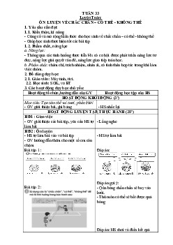 Giáo án buổi 2 Toán 2 sách Cánh diều (Cả năm) | Tuần 33