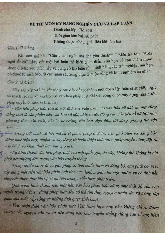 Đề thi cuối kỳ học phần Kỹ năng nghiên cứu và lập luận năm 2024 - 2025 | Đại học Luật Thành phố Hồ Chí Minh