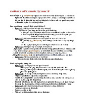 Chương  I mười nguyên tắc trong kinh tế vi mô - môn kinh tê vi mô trường Đại học Bách Khoa Đà Nẵng