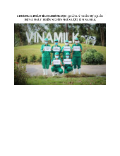 Chương 2: Phân tích chiến lược quản lí nhân sự ở Vinamilk | Trường Đại học Tài chính - Marketing