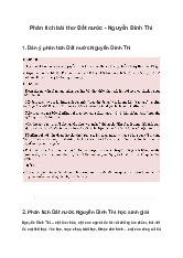 Phân tích bài thơ Đất nước Nguyễn Đình Thi | Ngữ văn 10