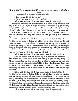 Viết 4-5 câu về một việc Bác Hồ đã làm (9 mẫu) | Tập làm văn lớp 2 | Kết nối tri thức