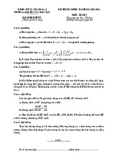 Đề thi Olympic Toán 8 năm 2023 – 2024 phòng GD&ĐT Hoàng Mai – Nghệ An