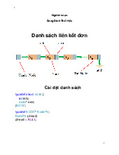 Danh sách liên kết đơn | Đại học Kinh tế Kỹ thuật Công nghiệp