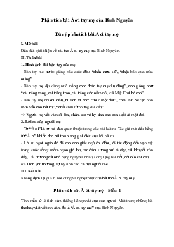Văn mẫu lớp 6: Phân tích bài À ơi tay mẹ của Bình Nguyên | Cánh diều