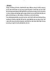 Bài tập: Chiến lược phát triển công ty Việt Hưng | Môn Quản trị chất lượng - Đại học Ngoại Thương