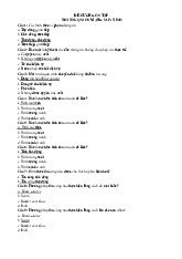 Đề cương môn tin học cơ bản - Trường Đại học lao động -  xã hội