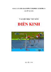 Tài liệu học tập môn Điền kinh - mới | Học viện Báo chí và Tuyên truyền