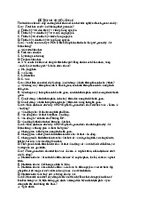 ĐỀ THI MINH HỌA Đề số 1 môn Triết học