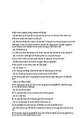 Đề cương ôn tập - Kinh tế chính trị | Trường Đại học Mở Hà Nội