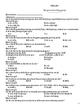 Đề cương môn Hóa học phân tử – khoa học  Trường Đại học bách khoa - Đại học đà nẵng
