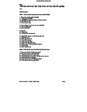 Báo cáo Thực tập theo Tiêu chuẩn ISO-5966: Hướng dẫn và Lưu ý