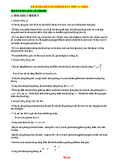 Đề Cương Ôn Tập Học Kỳ 1 Vật Lí 10 Cánh Diều 2025-2026 Có Đáp Án